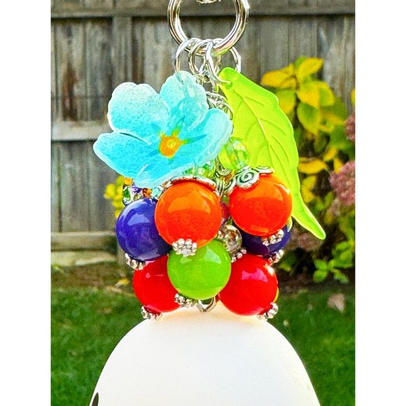 Amuse Kotori Tai Tropical Cockatoo Parrot Keychain Purse Charm - Picture 10 of 11